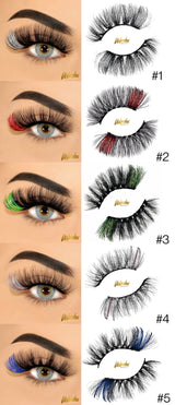 LASH WHOLESALE - GLITTER/COLOUR LASHES