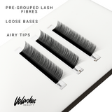 Wet Set & Angel Lash Trays | Pre-made Airy Spikes