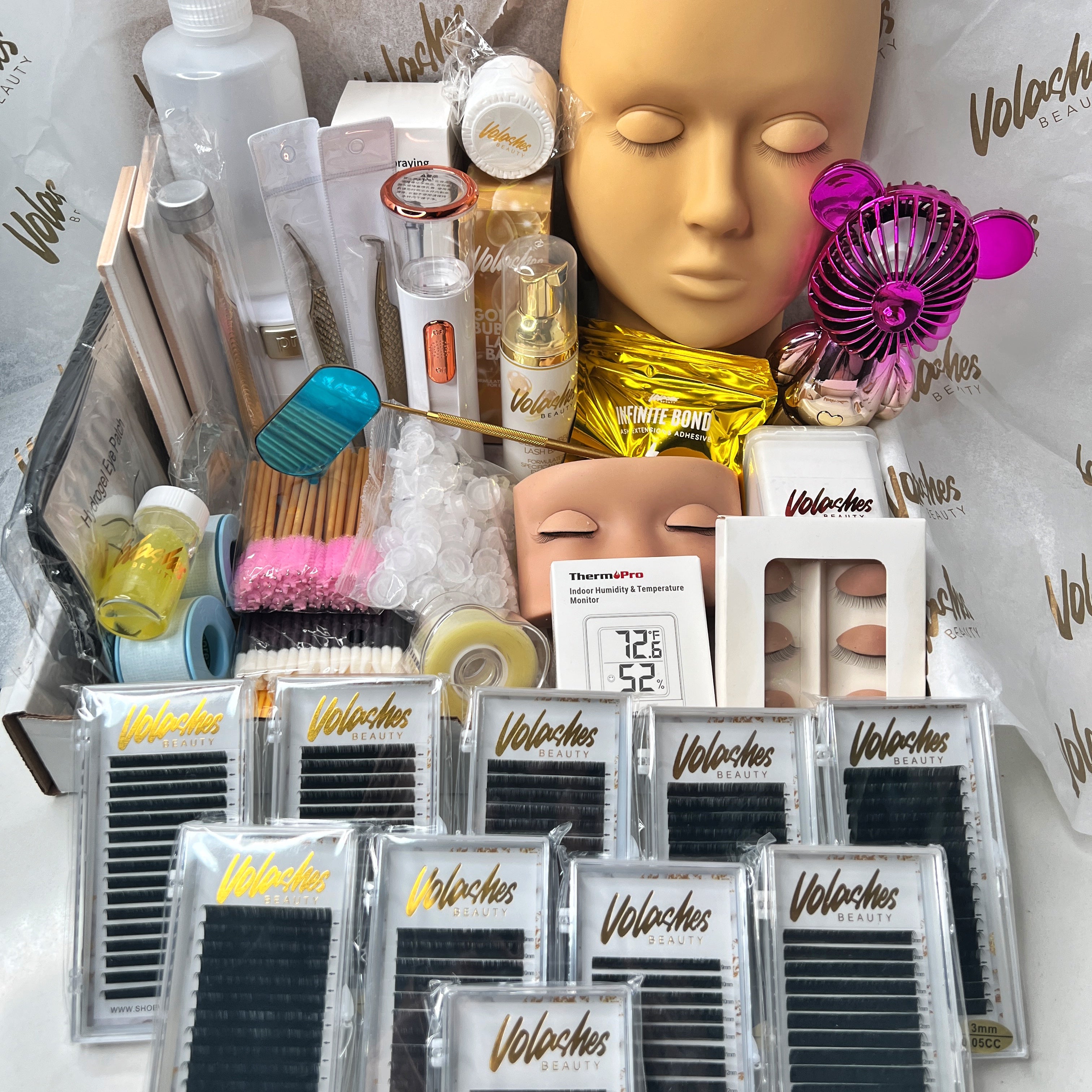 Lash Extensions Kit | Beginner & Advanced Friendly Lash Kit – VOLASHES