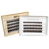 Coco - Brown Lash Clusters (Mixed Lengths)
