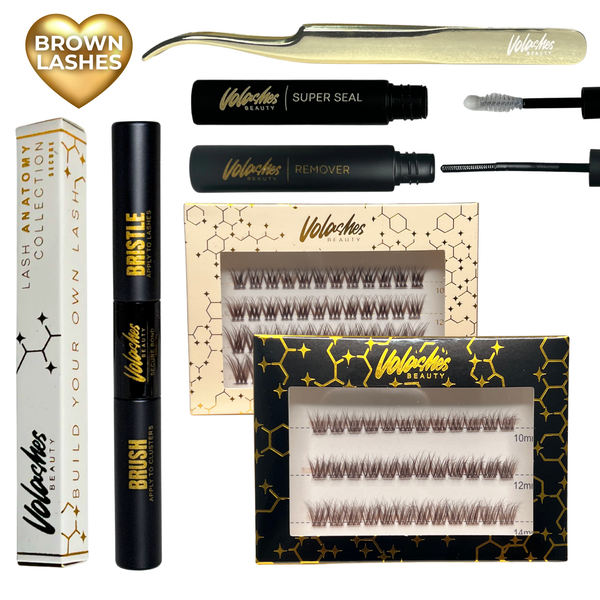 DIY Lash Bundle – Brown Lashes | Black Friday Drop