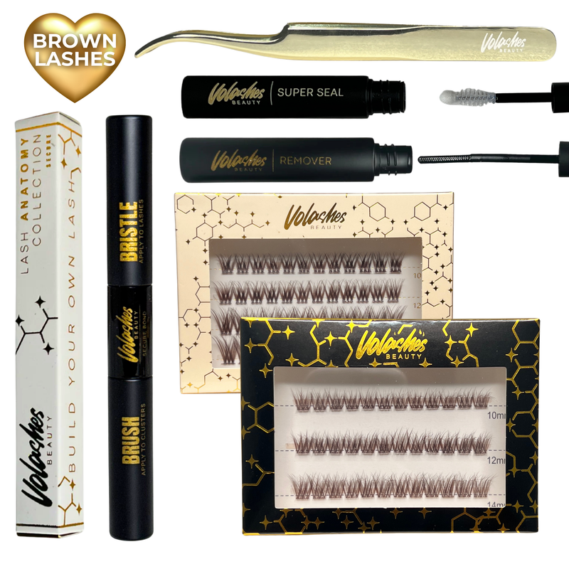 DIY Lash Bundle – Brown Lashes | Black Friday Drop