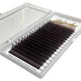 Brown Premium Synthetic Volume Lash Extension Trays