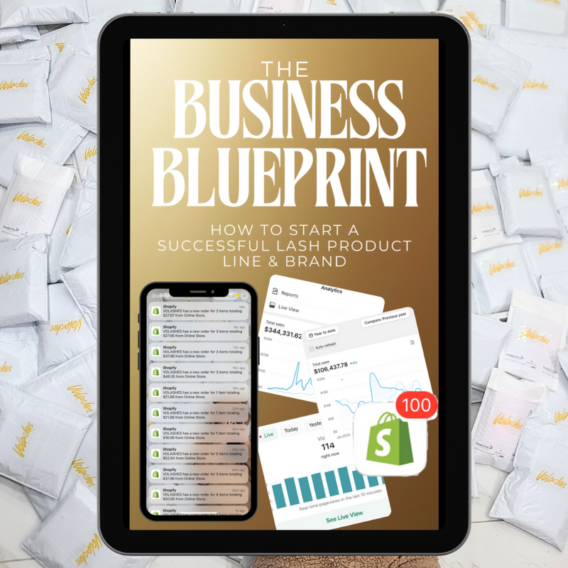 The Business Blueprint - How to Start a Successful Lash Product Line