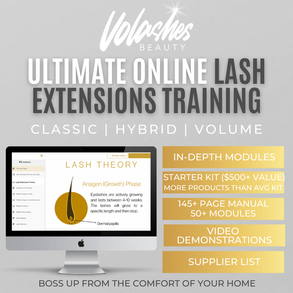 Ultimate Lash Extensions Training Course (ONLINE)