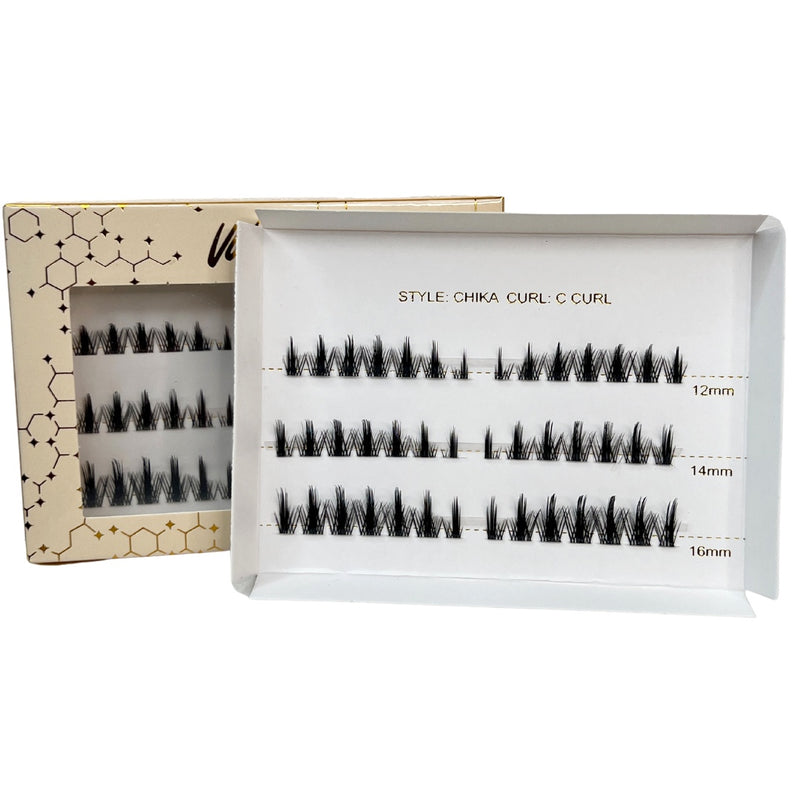 Chika - Lash Clusters (Mixed Lengths)