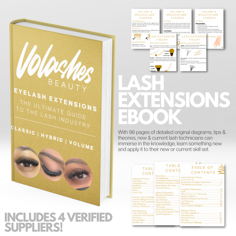 Lash Extension Digital Manual & Vendor List: The Ultimate Guide to the Lash Industry